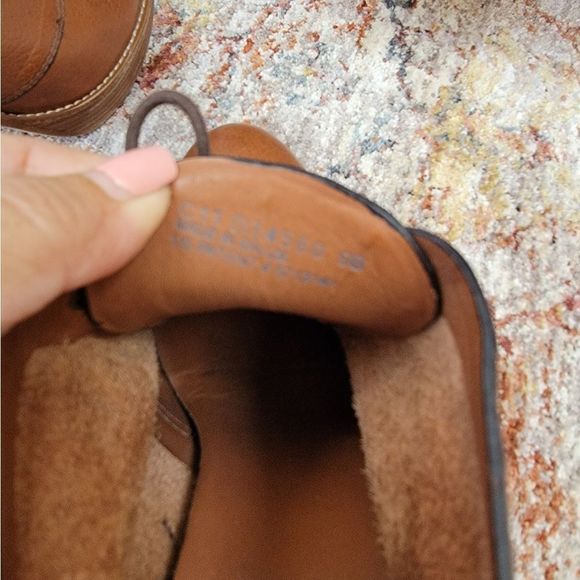 Cole Haan Leather Laceup Boots 9 - Picture 8 of 10